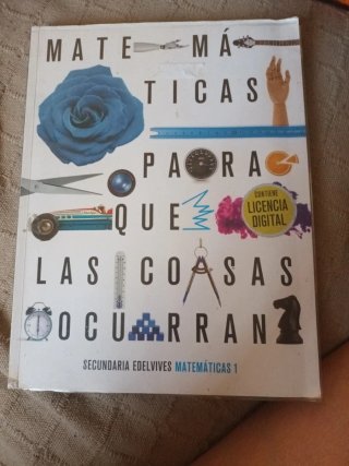 Matemáticas 1 Secundaria Edelvives