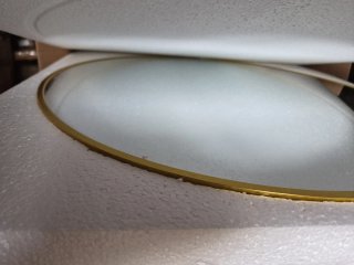 Espejo Redondo Dorado 60cm