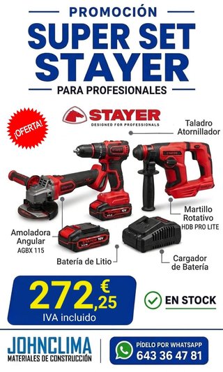 Set de Herramientas Stayer Profesional
