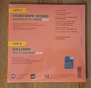 Elio e le Storie Tese Licantropo Vegano Autografat