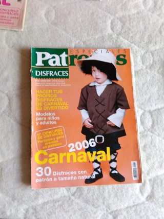 Revistas patrones carnaval niños