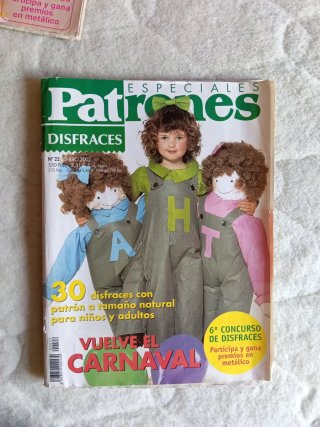 Revistas patrones carnaval niños