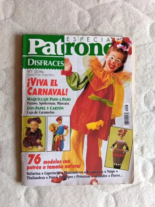 Revistas patrones carnaval niños
