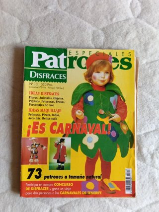 Revistas patrones carnaval niños