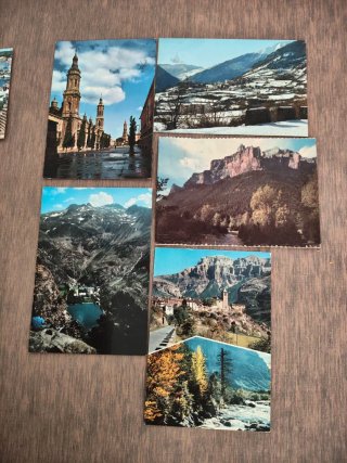 Lote Postales Antiguas Monumentos, Ciudades.