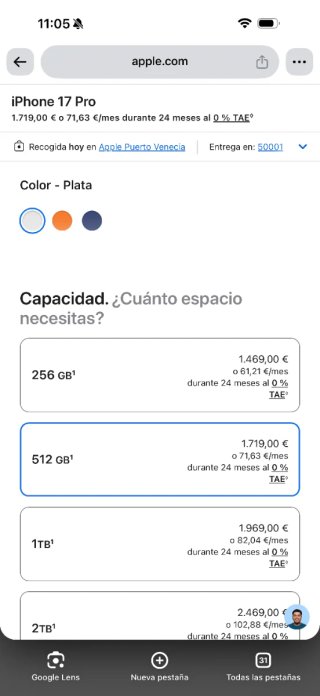 IPHONE 17 PRO MAX 256GB//NUEVO!! CAMBIOS!!