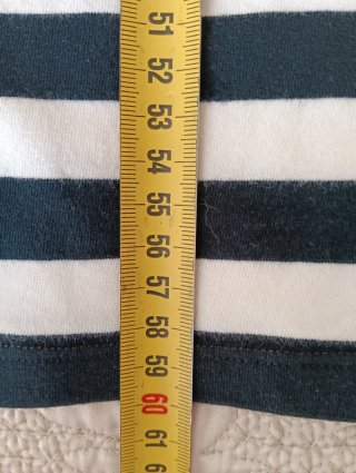 Camiseta Zara Rayas Marineras Talla S