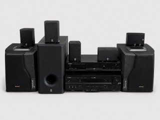 Home cinema Yamaha Negro