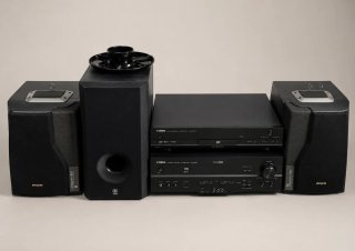 Home cinema Yamaha Negro