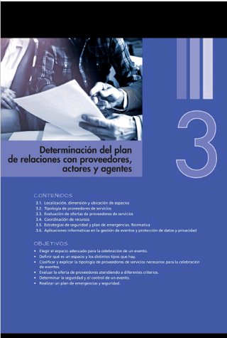 Relaciones públicas y organización de eventos d...