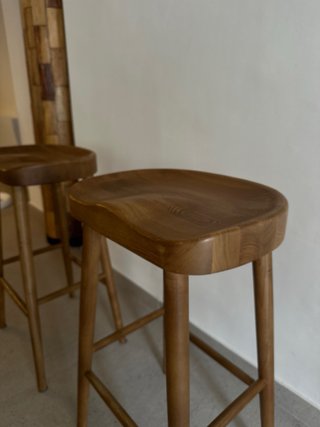 2 Taburetes Zara Home como nuevos
