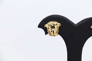 PENDIENTES MEDUSA GRANDES. Oro 18k.