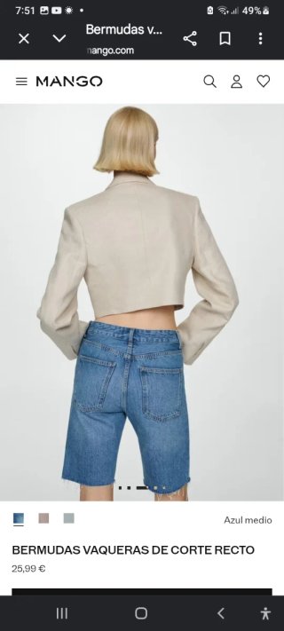 Bermuda  Mango   jeans collection