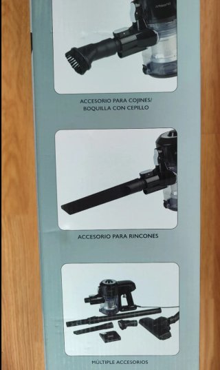 Aspiradora vertical con cable