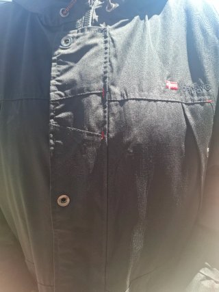 AbrigoGEOGRAPHICAL NORWAY hombre negro con capucha