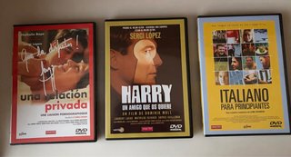 Lote 21 Películas DVD (Español/Inglés/francés