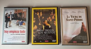 Lote 21 Películas DVD (Español/Inglés/francés