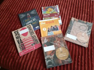 Lote de libros de texto 2° ESO completo (Galicia)