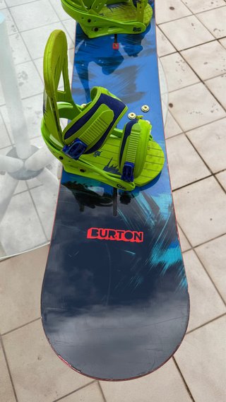 Tabla Snowboard Burton Ripcord 54 con fijaciones