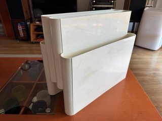 Revistero Kartell 4676 1972 Blanco