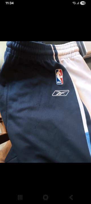 Pantalón Reebok NBA Memphis Grizzlies Azul