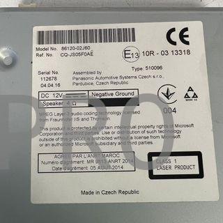 REPRODUCTOR DE CD Y RADIO TOYOTA AURIS