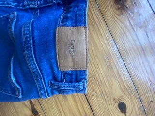 Pantalón pitillo vaquero azul