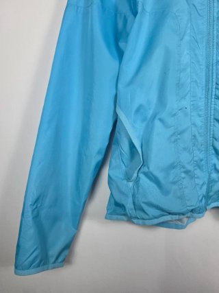 Chaqueta Adidas Azul Ligera con Capucha
