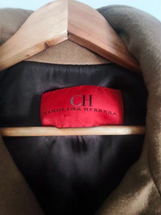 Abrigo Carolina Herrera Marrón Mujer