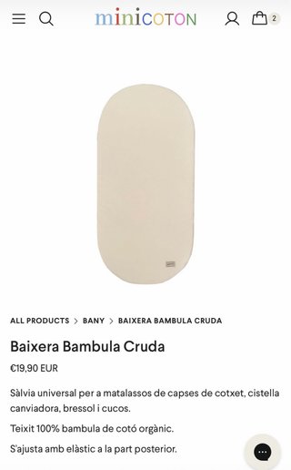 Funda y bajera capazo Bugaboo