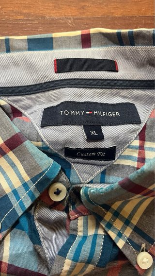 Camisa cuadros Tommy Hilfiger XL