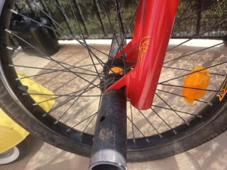 Bicicleta BMX Roja