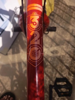 Bicicleta BMX Roja