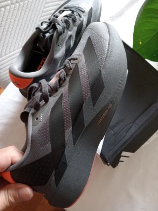 Adidas Zapatillas Running Gris Naranja