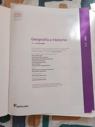 Geografía e historia, 2 ESO Serie Descubre