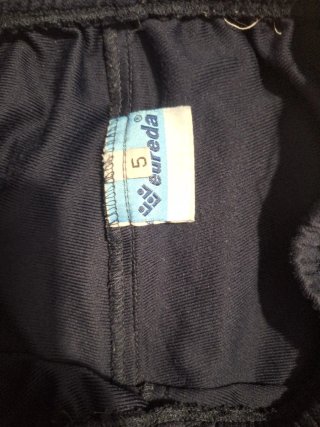 2 pantalones cortos chándal Agustinos T 5 y 7