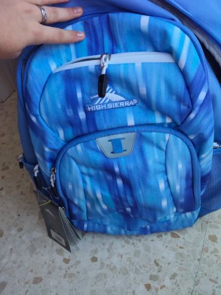 Mochila con departamentos