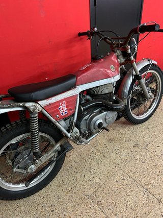 Bultaco Tiron 100cc Enduro Roja/Plata