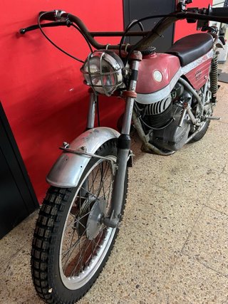Bultaco Tiron 100cc Enduro Roja/Plata