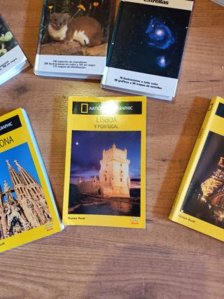 Lote Libros Naturaleza y viajes