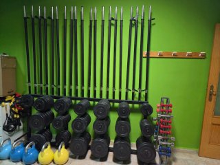 Soporte Barras y Discos Body Pump