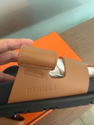 Sandali Hermès Chypre Marrone