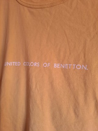 Camiseta Benetton amarilla