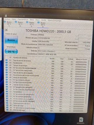 HDD Toshiba P300 2TB 5400rpm SATA III