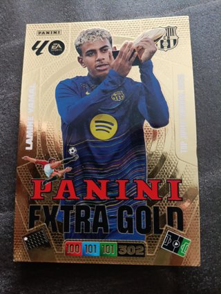 Cromo Panini Lamine Yamal Extra Gold