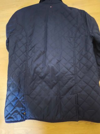 Abrigo acolchado Tommy Hilfiger azul