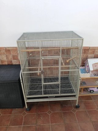 Jaula para loros buen estado
