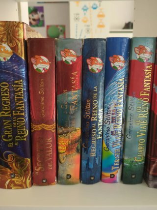 Lote 17 libros Gerónimo stilton del reino Fantasía