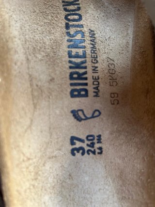 Sandalias Birkenstock Beige Tachuelas