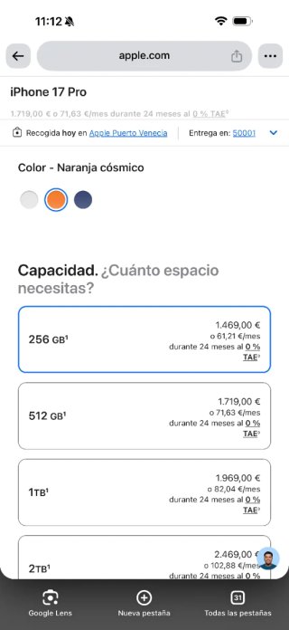 IPHONE 17 PRO MAX 256GB//NUEVO!! CAMBIOS!!